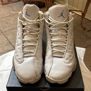 Jordan Sneakers White and Blue